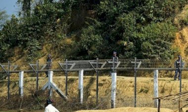 মিয়ানমার থেকে পালিয়ে আসা সেনার সংখ্যা ১০০ ছাড়াল