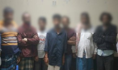 সিলেটে  ৭ জুয়াড়ি গ্রেফতার
