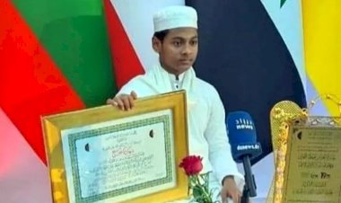 কোরআন প্রতিযোগিতায় বিশ্বে ৩য় হবিগঞ্জের বশির