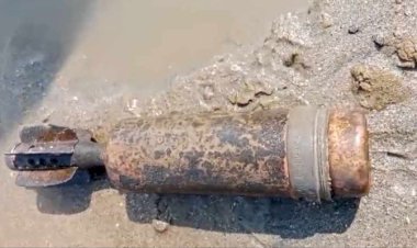 জাফলংয়ে নদী থেকে মর্টারসেল উদ্ধার