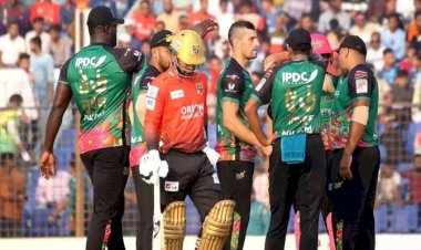 শ্বাসরুদ্ধকর ম্যাচে সিলেটের কাছে কুমিল্লার হার