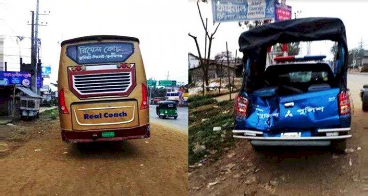 সিলেটে পুলিশ সদস্যদের বাসচাপায় সুপারভাইজারসহ গ্রেফতার ৩