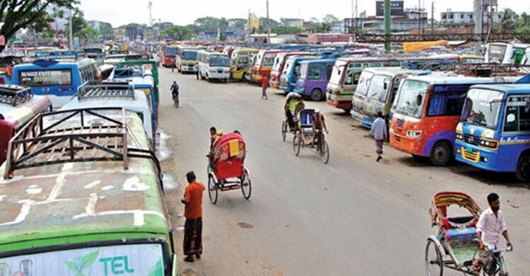 সিলেটে অনির্দিষ্টকালের পরিবহন ধর্মঘটের ডাক