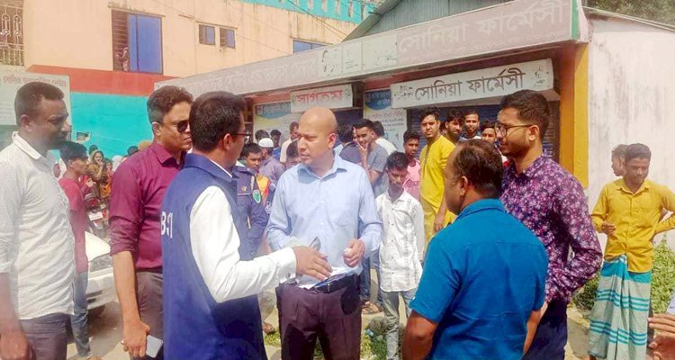 জাফলংয়ে ভূয়া ডাক্তার আটক, ডায়াগস্টিক সেন্টার সিলগালা