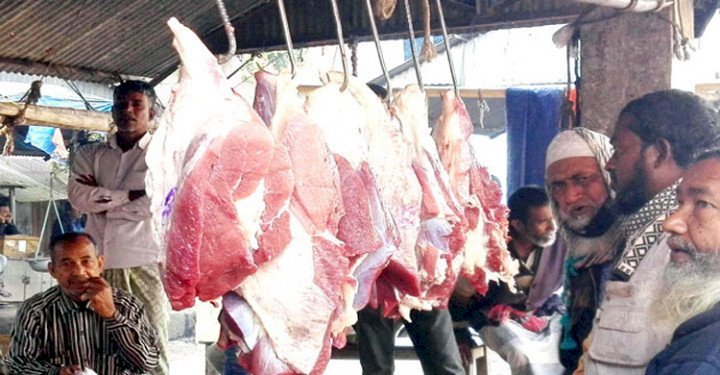 সিলেটে বেশী দামে গরুর মাংস বিক্রি, জরিমানা