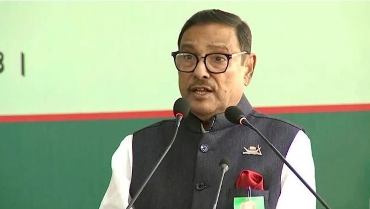 শেখ হাসিনা দিনে ৩ ঘণ্টা ঘুমান, বাকি সময় দেশ নিয়ে ভাবেন : কাদের