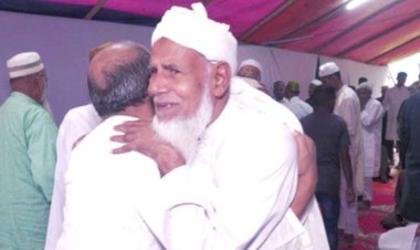 সৌদির সঙ্গে মিল রেখে মৌলভীবাজারে ঈদের নামাজ অনুষ্ঠিত