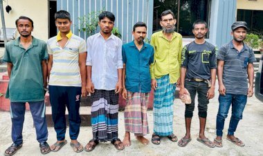 সিলেটে ৭ জুয়াড়ি আটক