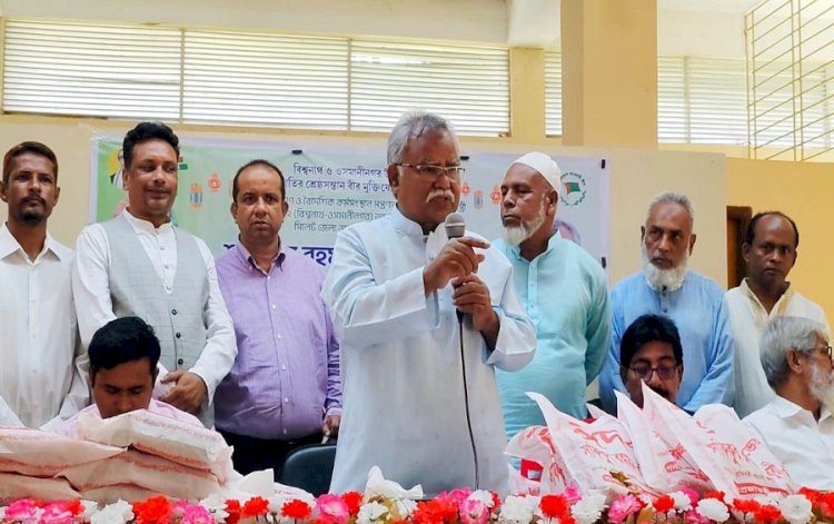 শেখ হাসিনা ক্ষমতায় থাকলে মুক্তিযোদ্ধাদের ভাগ্যের উন্নয়ন হয় : প্রতিমন্ত্রী শফিক চৌধুরী