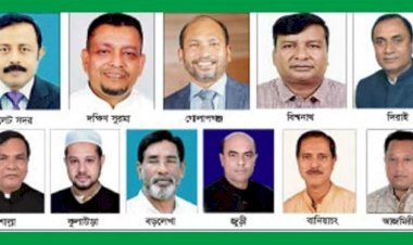সিলেটের চারটিতে চেয়ারম্যান-ভাইস চেয়ারম্যান পদে বিজয়ী যারা