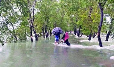 সিলেটে বাড়ছে পানি, ডুবছে নতুন নতুন এলাকা