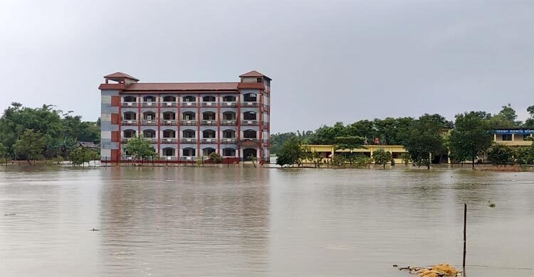 বিপৎসীমা ছাড়িয়েছে সিলেটের সব নদ-নদীর পানি, বন্যার শঙ্কা