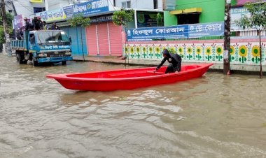 ১১ দিনের ব্যবধানে চারবার ডুবল সিলেট নগর