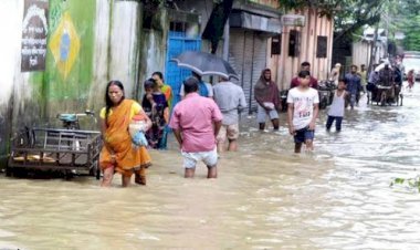 সিলেটের চার উপজেলার যোগাযোগ বিচ্ছিন্ন, আশ্রয়কেন্দ্রে ছুটছে মানুষ