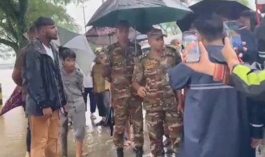 সিলেটে ঝুঁকিতে বিদ্যুৎ উপকেন্দ্র, রক্ষায় মাঠে সেনাবাহিনী