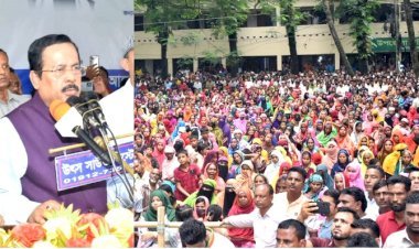 বিএনপি শুধু সমালোচনা করতে পারে, জনগণের পাশে দাঁড়াতে পারে না : নানক