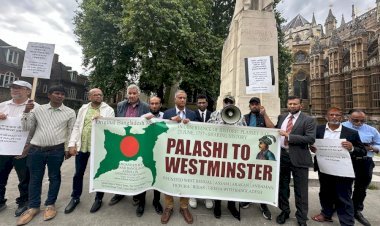 প্রথমবারের মত ব্রিটিশ পার্লামেন্টের সামনে পালিত হলো পলাশী দিবস
