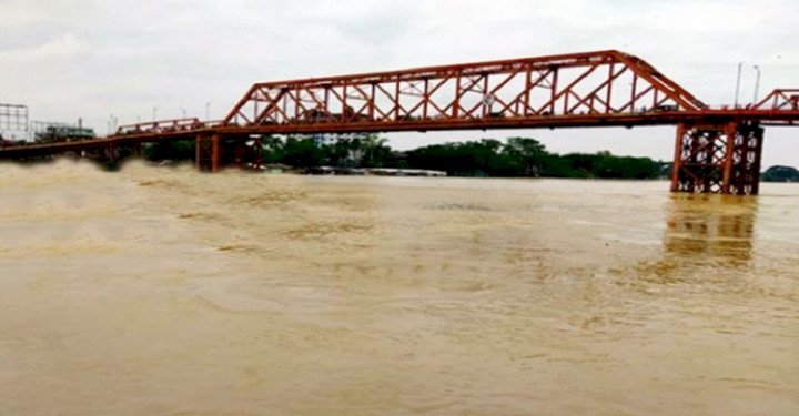 বিপৎসীমার ওপরে সিলেটে দুই নদীর পানি