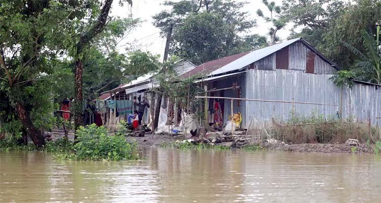 সুরমা–কুশিয়ারার পানি তিন স্থানে এখনো বিপৎসীমার ওপর