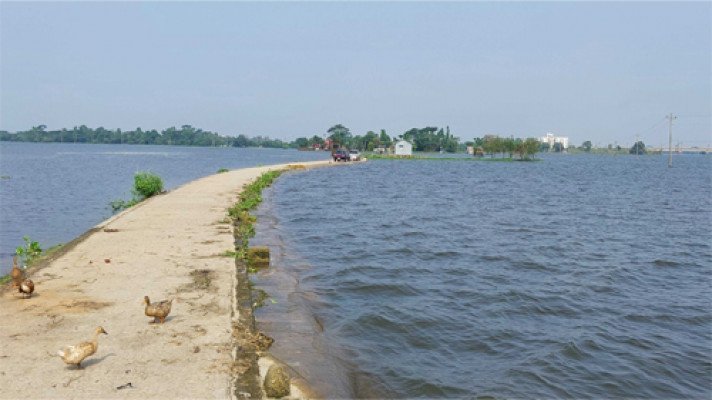 বন্যার শঙ্কা কাটিয়ে স্বস্তিতে সুনামগঞ্জবাসী