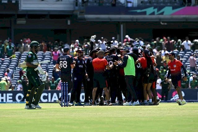 পাকিস্তানকে হারিয়ে যুক্তরাষ্ট্রের অঘটন