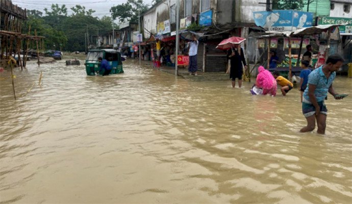 সিলেটে আবারও বন্যার শঙ্কা, প্রস্তুত ৫৫১ আশ্রয় কেন্দ্র
