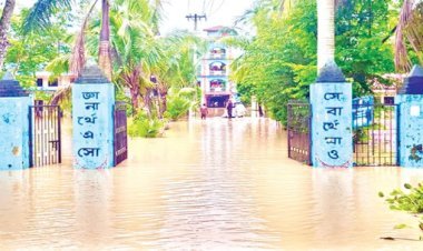 সিরিজ বন্যায় থমকে গেছে সিলেট
