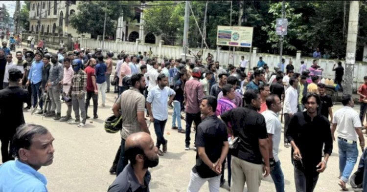 গোলাপগঞ্জে সং ঘ র্ষে নি হ ত ২