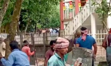 সুনামগঞ্জে দু’পক্ষের সং ঘ র্ষে আহত অর্ধশতাধিক