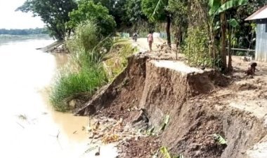 ‘কুশিয়ারার ভাঙনে বিলীন হচ্ছে একের পর এক জনপদ’