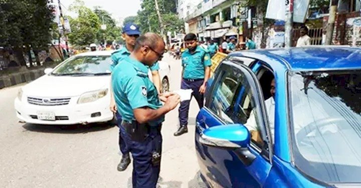 সড়কে দুই দিনে কোটি টাকা জরিমানা আদায়