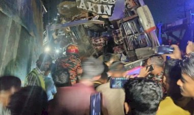 হবিগঞ্জে বাস-ট্রাকের সংঘর্ষে নিহত ২