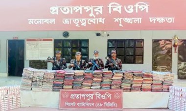 সিলেটে একের পর এক ধরা পড়ছে ভারতীয় চোরাই পণ্য