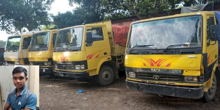 সিলেটে ৬ ট্রাক চোরাই চিনিসহ গ্রেপ্তার ১