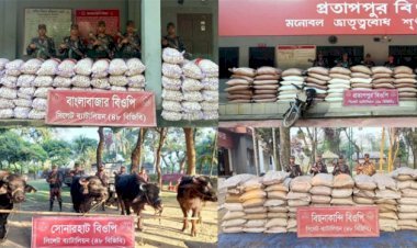সিলেটে ফের কোটি টাকার ভারতীয় পণ্য জব্দ