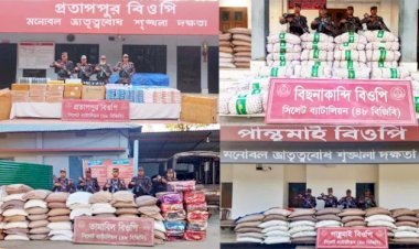 সিলেটে ১ কোটি ২৮ লাখ টাকার চোরাই পণ্য জব্দ