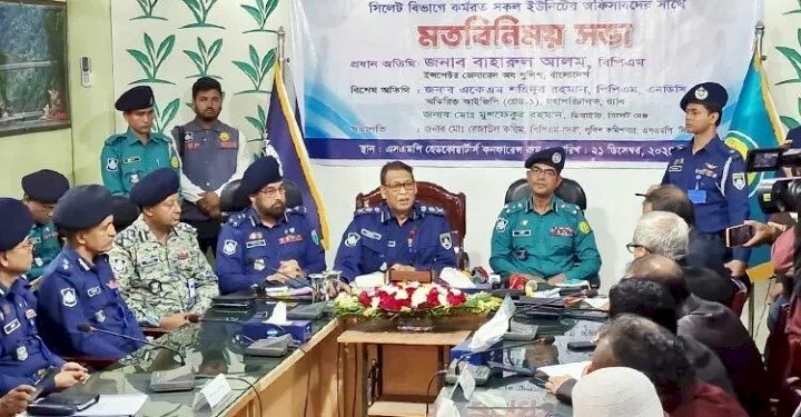 পুলিশের কর্মস্পৃহা ফিরিয়ে আনাই এখন বড় চ্যালেঞ্জ: সিলেটে আইজিপি