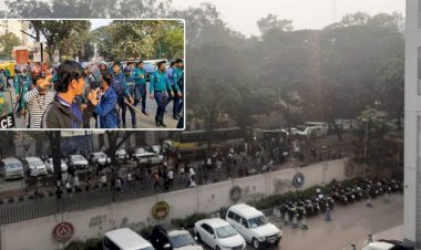 সচিবালয় গেটে ধাওয়া-পাল্টা ধাওয়া, পুলিশের ফাঁকা গুলি