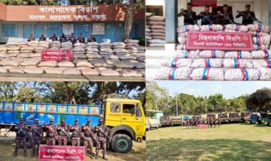 সিলেটে ফের ২ কোটি ৮১ লাখ টাকার ভারতীয় চোরাই পণ্য জব্দ