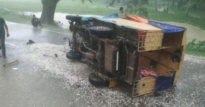 হবিগঞ্জে সড়ক দুর্ঘটনায় তিন নারী শ্রমিক নিহত