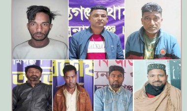 সুনামগঞ্জে অপারেশন ডেভিল হান্টে ৭ জন আ ট ক