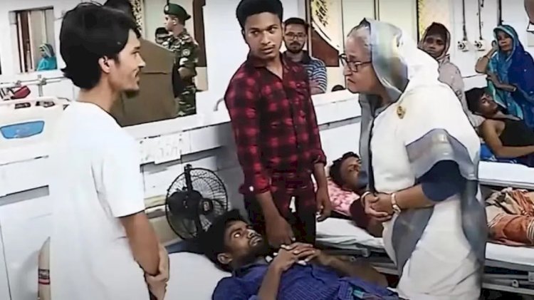 হাসপাতালে শেখ হাসিনা নির্দেশ দেন ‘নো ট্রিটমেন্ট, নো রিলিজ’ : চিফ প্রসিকিউটর