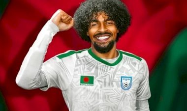 সিলেটে আসবেন ফুটবলার হামজা চৌধুরী