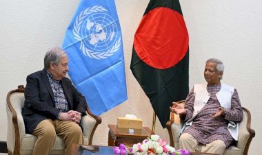 নির্বাচন নিয়ে জাতিসংঘ মহাসচিবকে কী বার্তা দিলেন প্রধান উপদেষ্টা