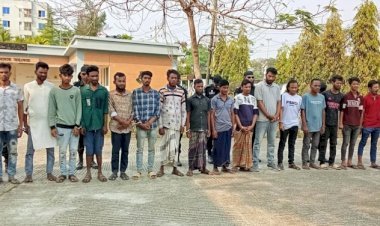 সিলেটে র‌্যাবের অভিযানে ১৭ ছিনতাইকারী গ্রে ফ তা র