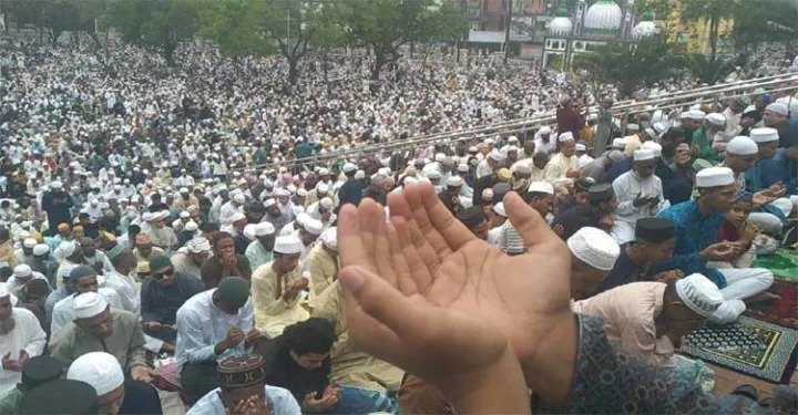 লাখোমুসল্লির অংশগ্রহণে ঈদজামাত