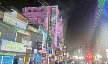 সিলেটে ক্লিনিকে অক্সিজেন সিলিন্ডার বিস্ফোরণে অগ্নিকান্ড