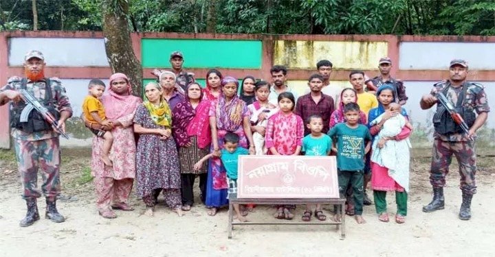বিয়ানীবাজার সীমান্তে ২১ জনকে পুশইন করল বিএসএফ