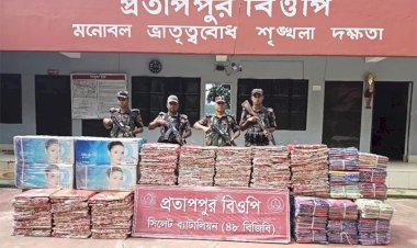 সিলেটে কোটি টাকার বেশি চোরাই পণ্য জব্দ