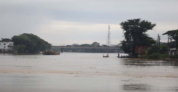 সিলেটে সুরমা ও কুশিয়ারার কমছে নদ-নদীর পানি